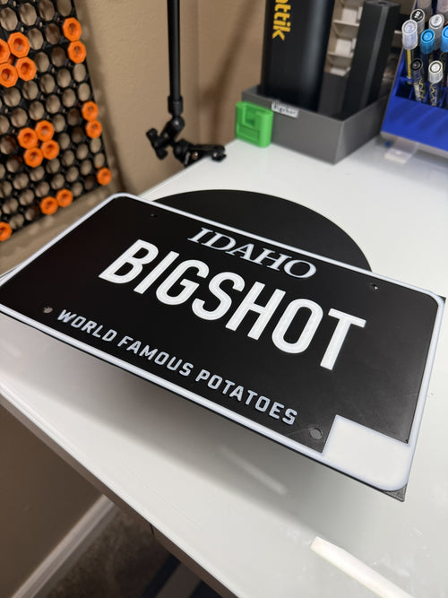 License Plate - Custom Text