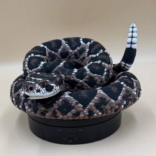 Diamondback Rattlesnake - PLA Indoors only