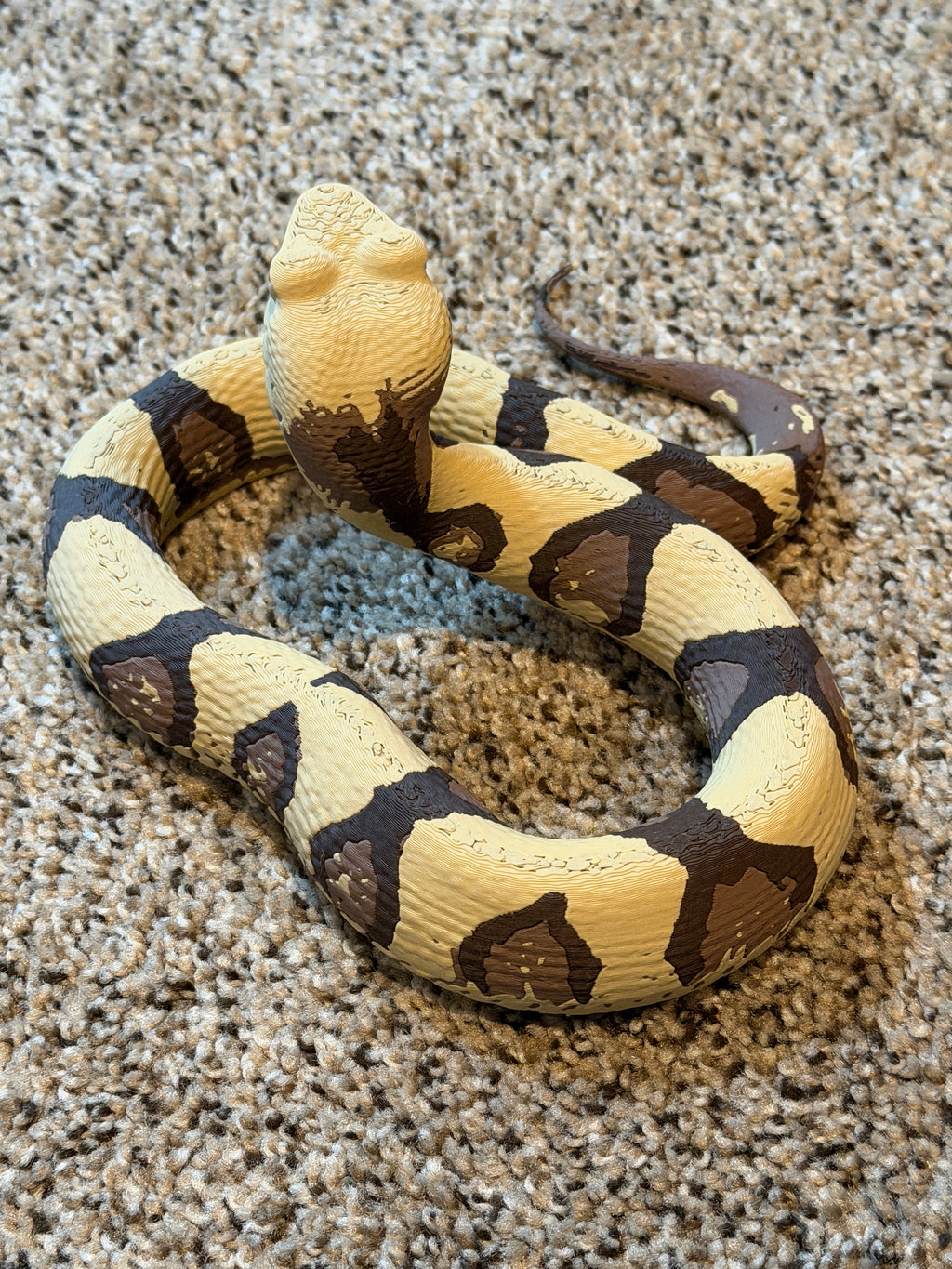 Copperhead Snake - PLA Indoors only