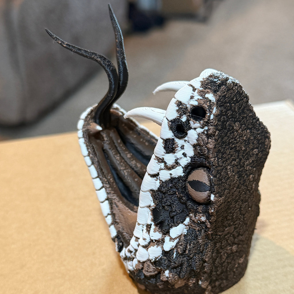 Rattlesnake Head - PLA Indoors only