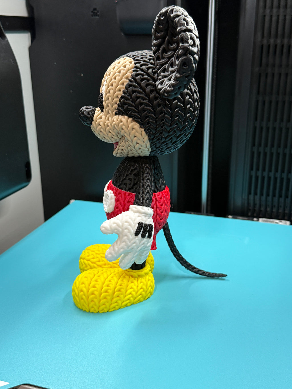 Mickey Mouse - knitted