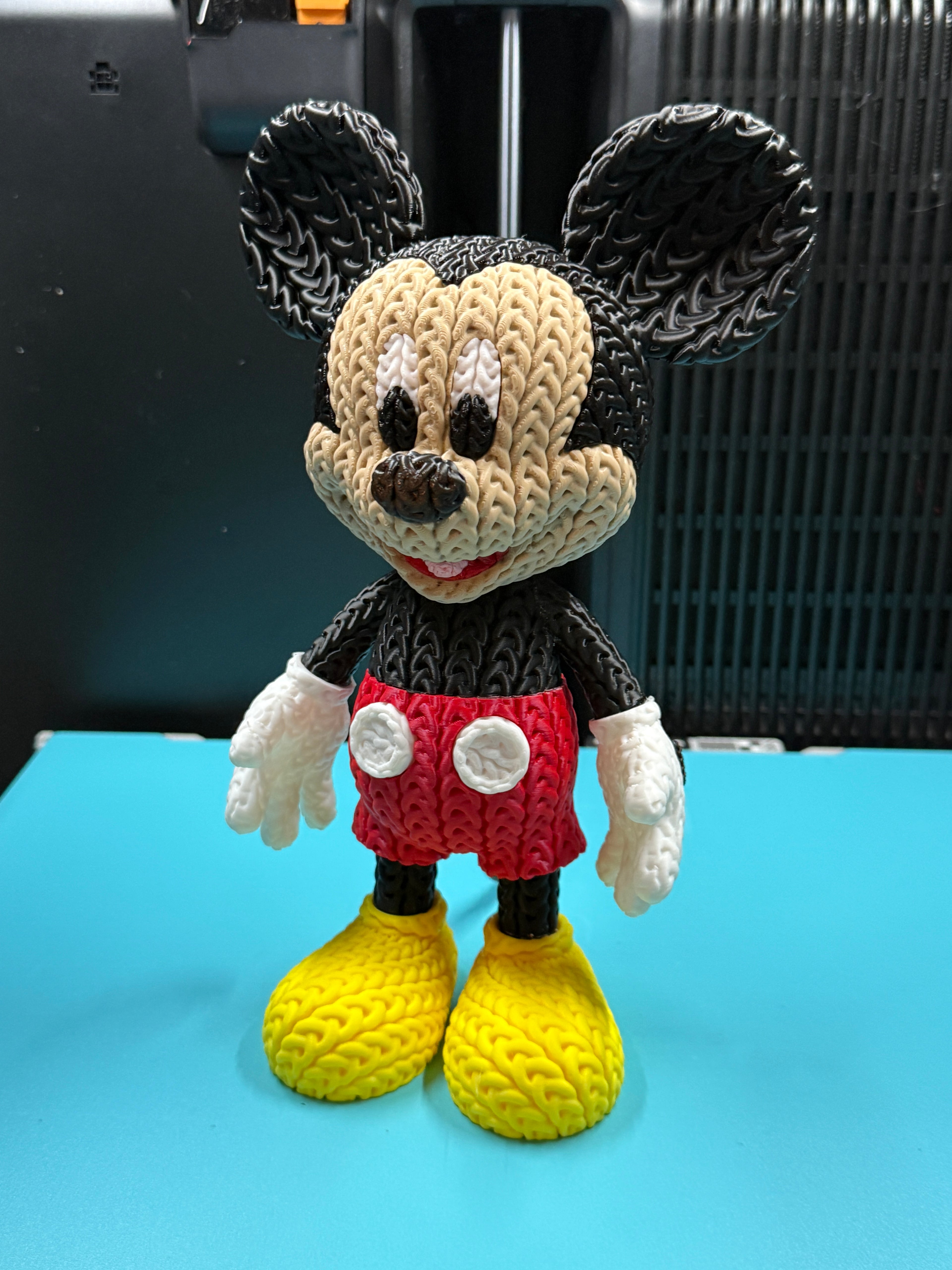 Mickey Mouse - knitted
