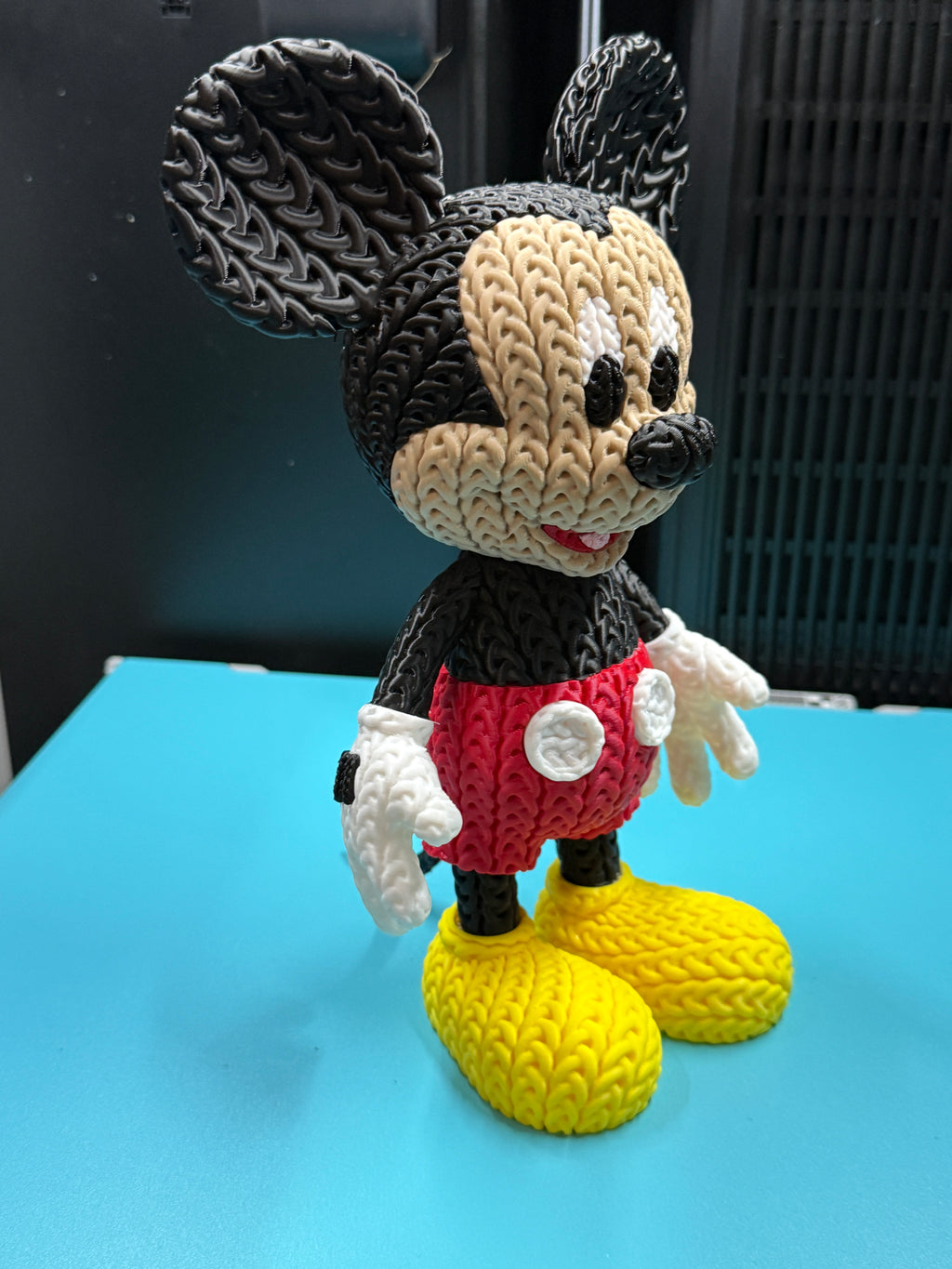 Mickey Mouse - knitted