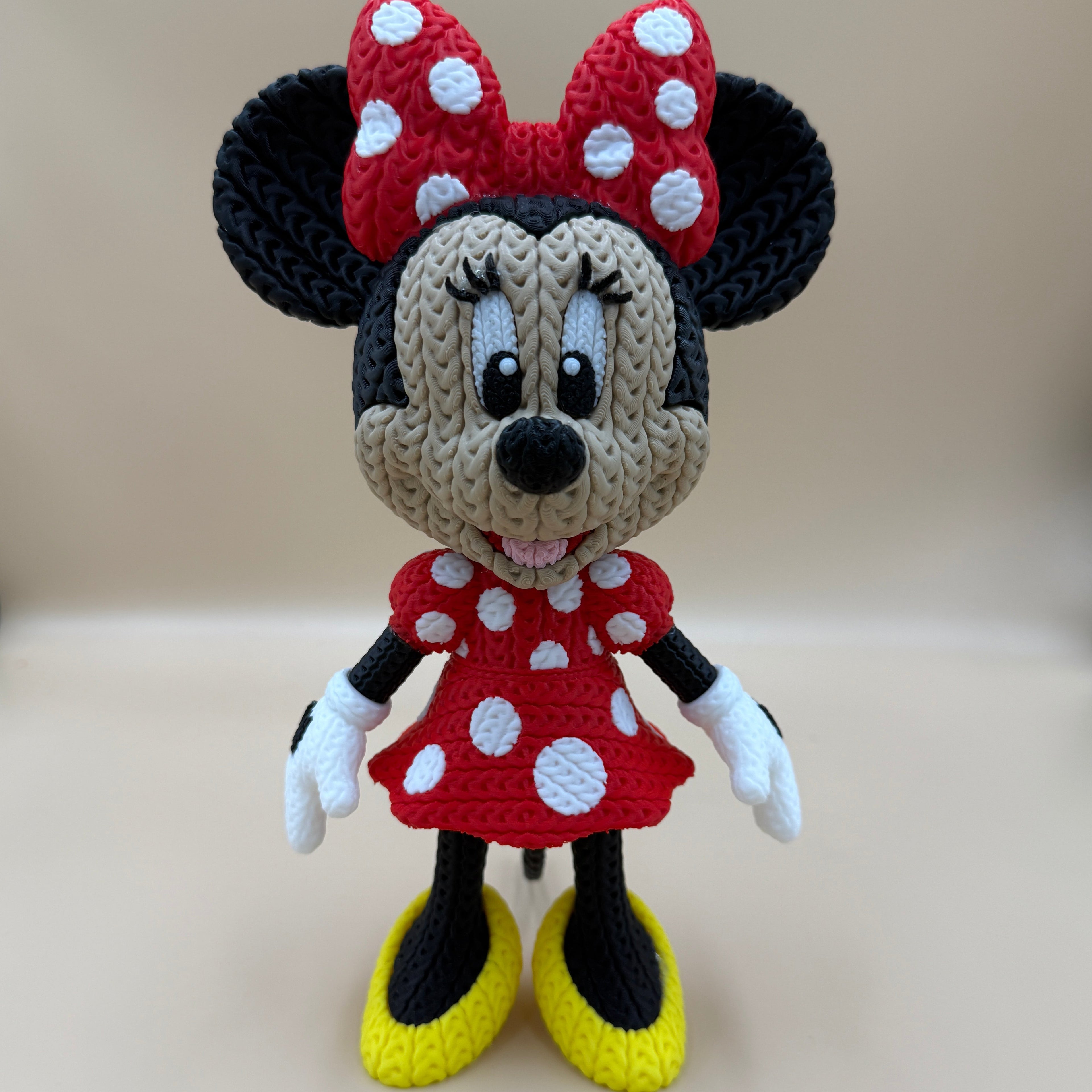 Minnie Mouse - knitted