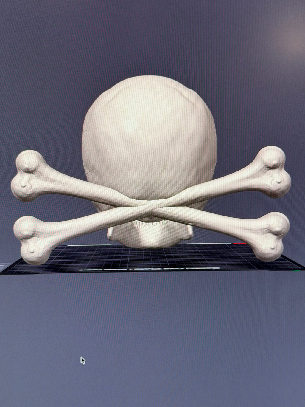 Skull and Cross Bones Hat Holder - Commercial License