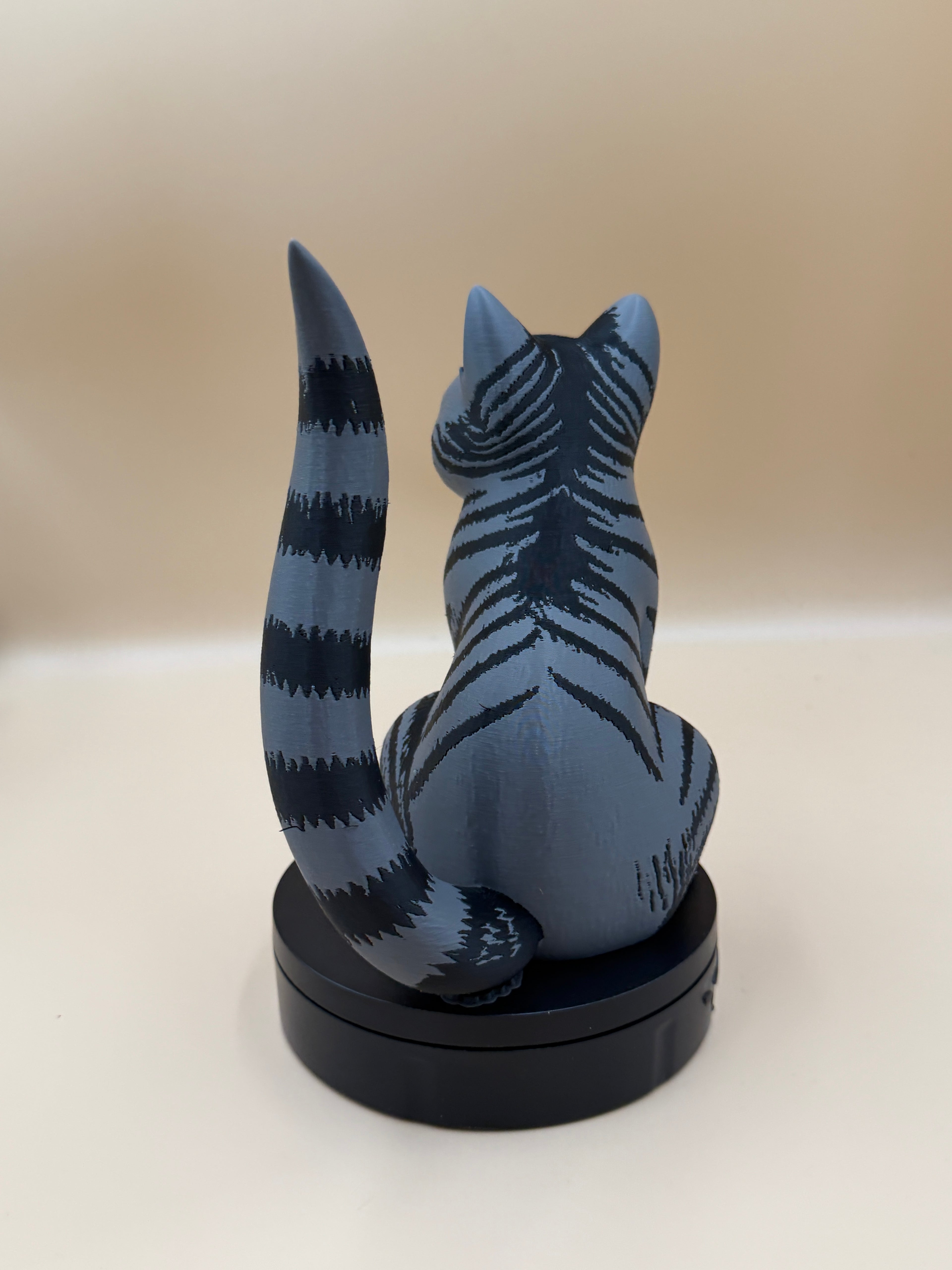 Moonstripe Kitten Statue