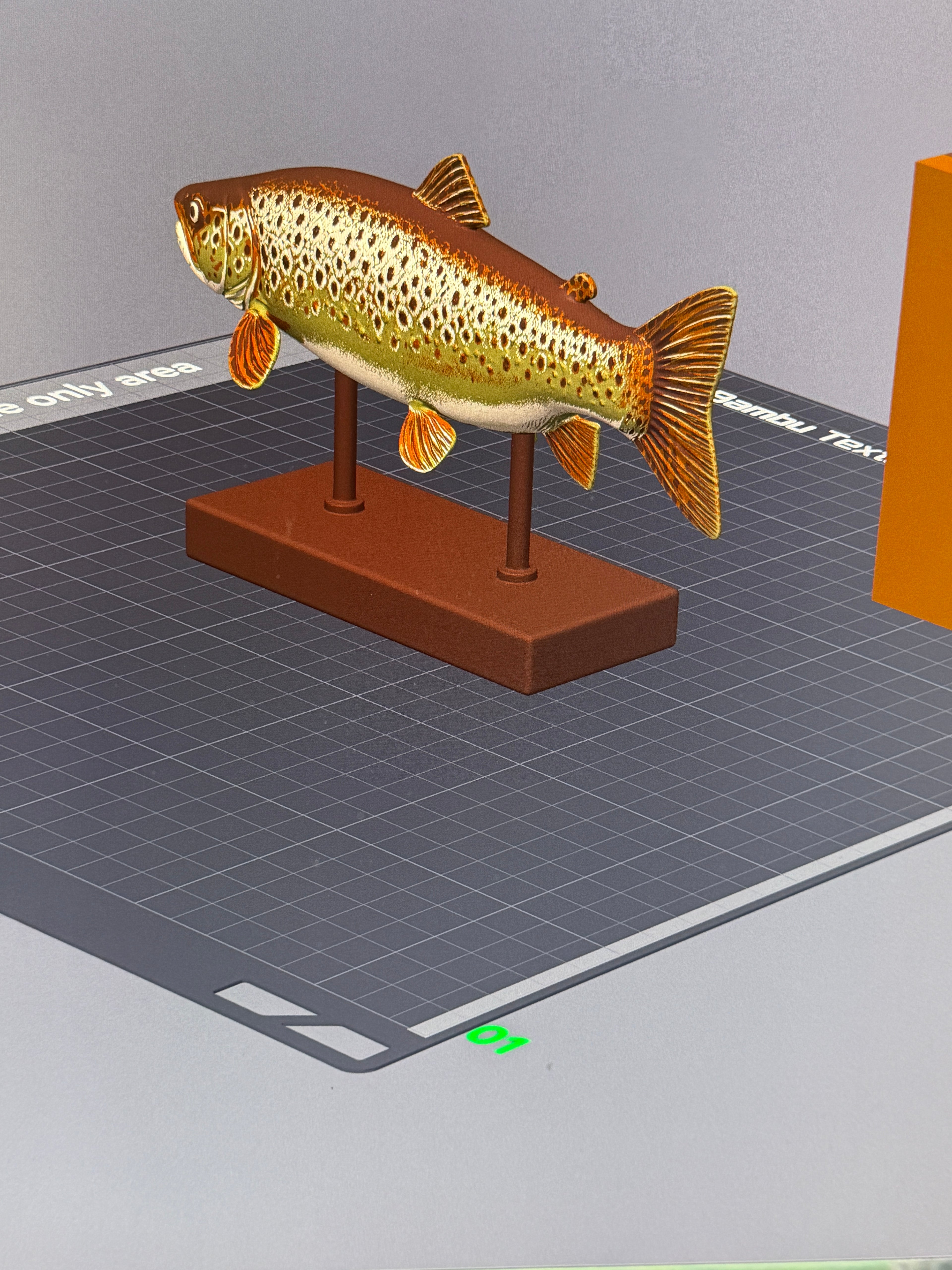 Golden Brown Trout - Commercial License