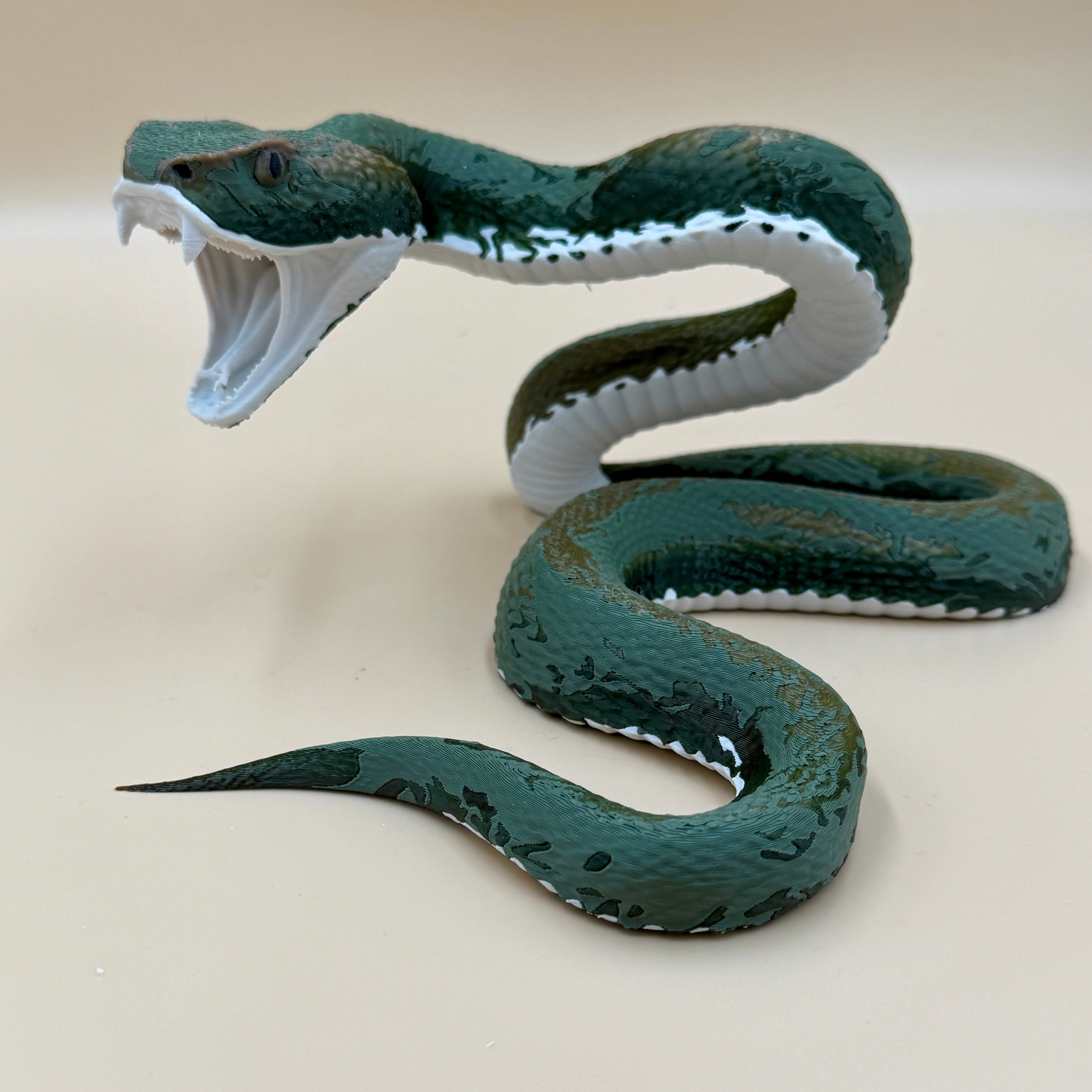 Green Viper Snake - PLA Indoors (Copy)