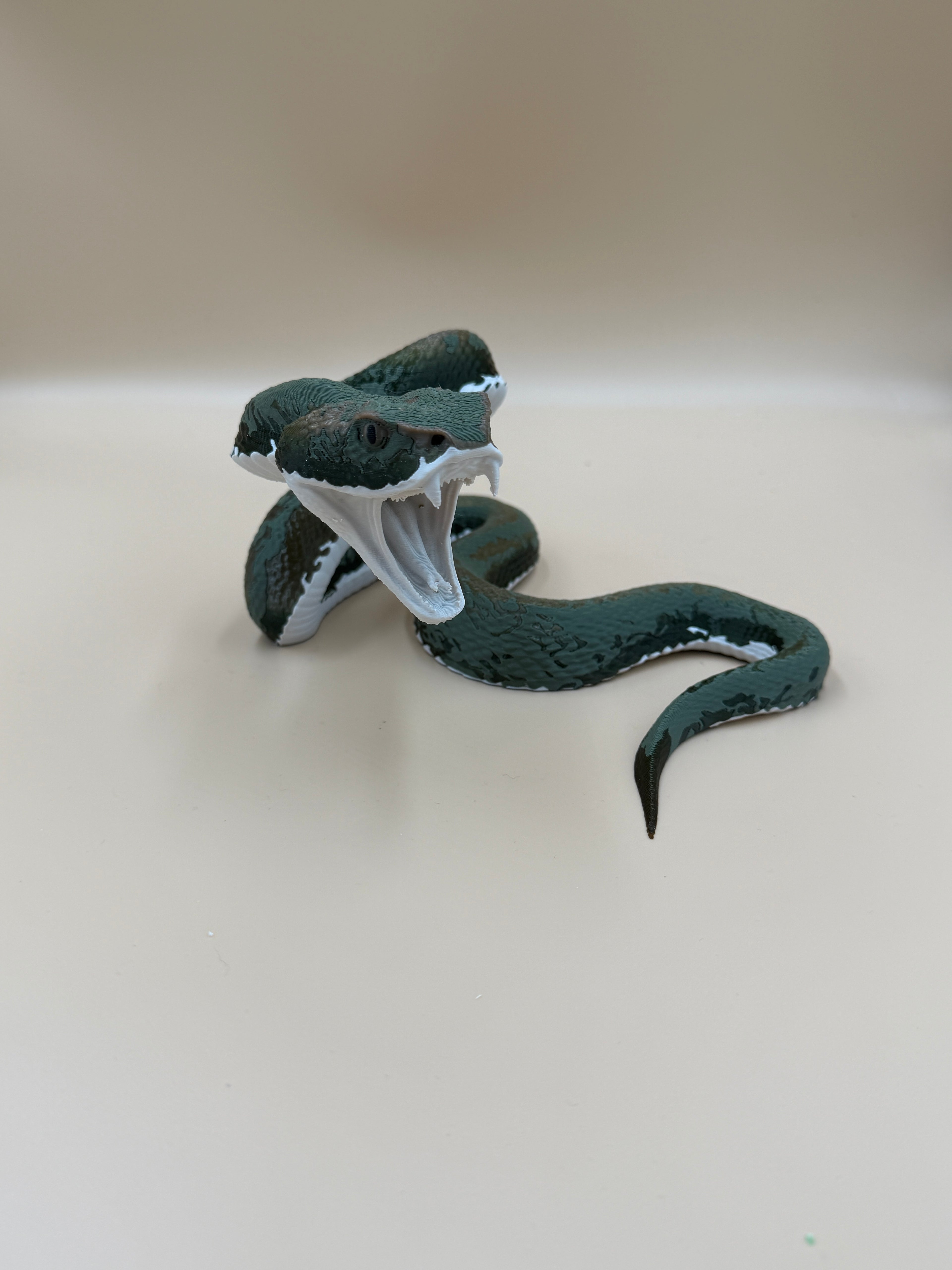 Green Viper Snake - PLA Indoors (Copy)