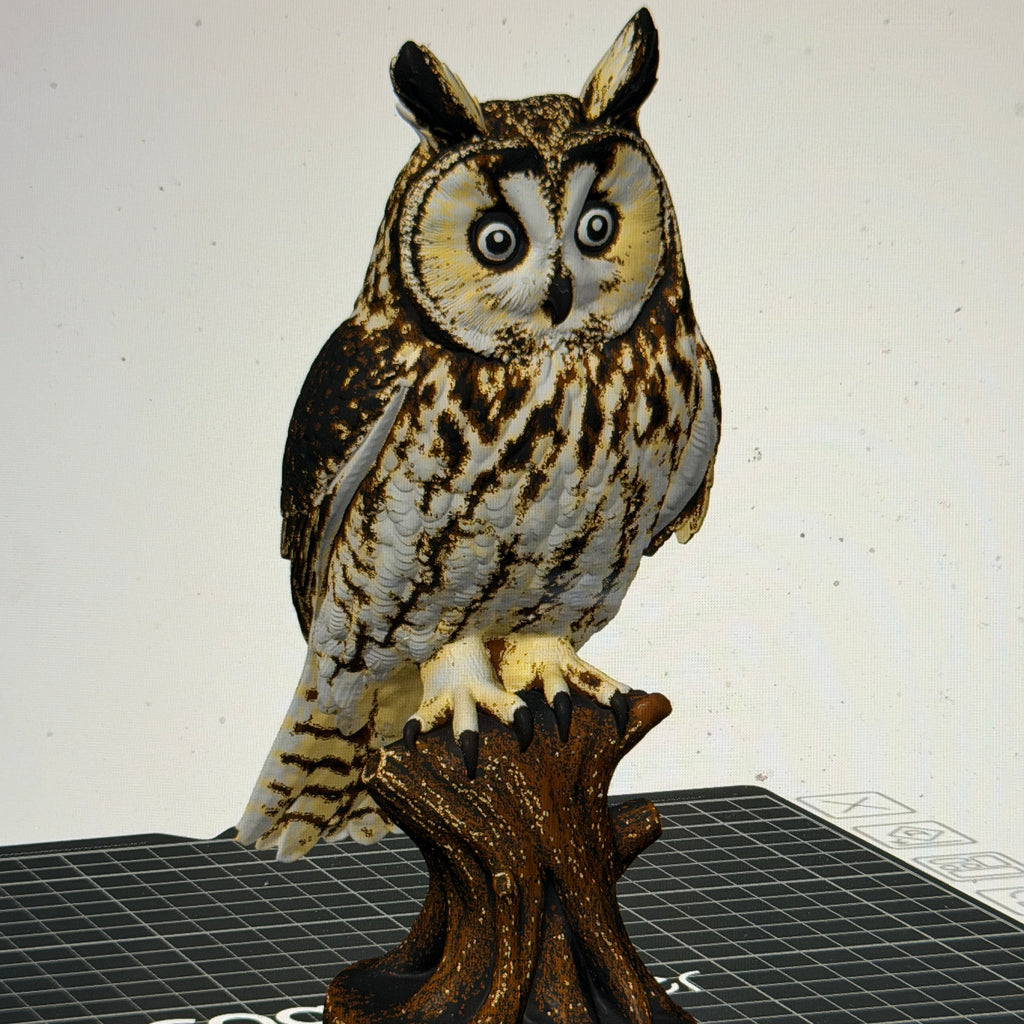 Twilight Sentinel – Long-Eared Owl- File for Snapmaker U1