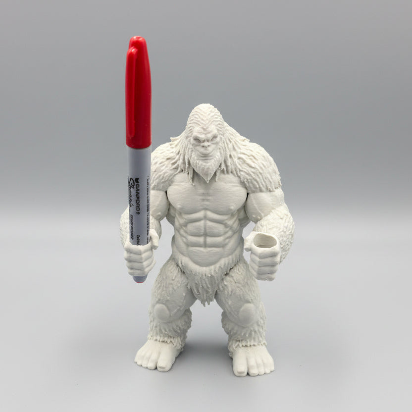 Sasquatch Marker/Pen Holder