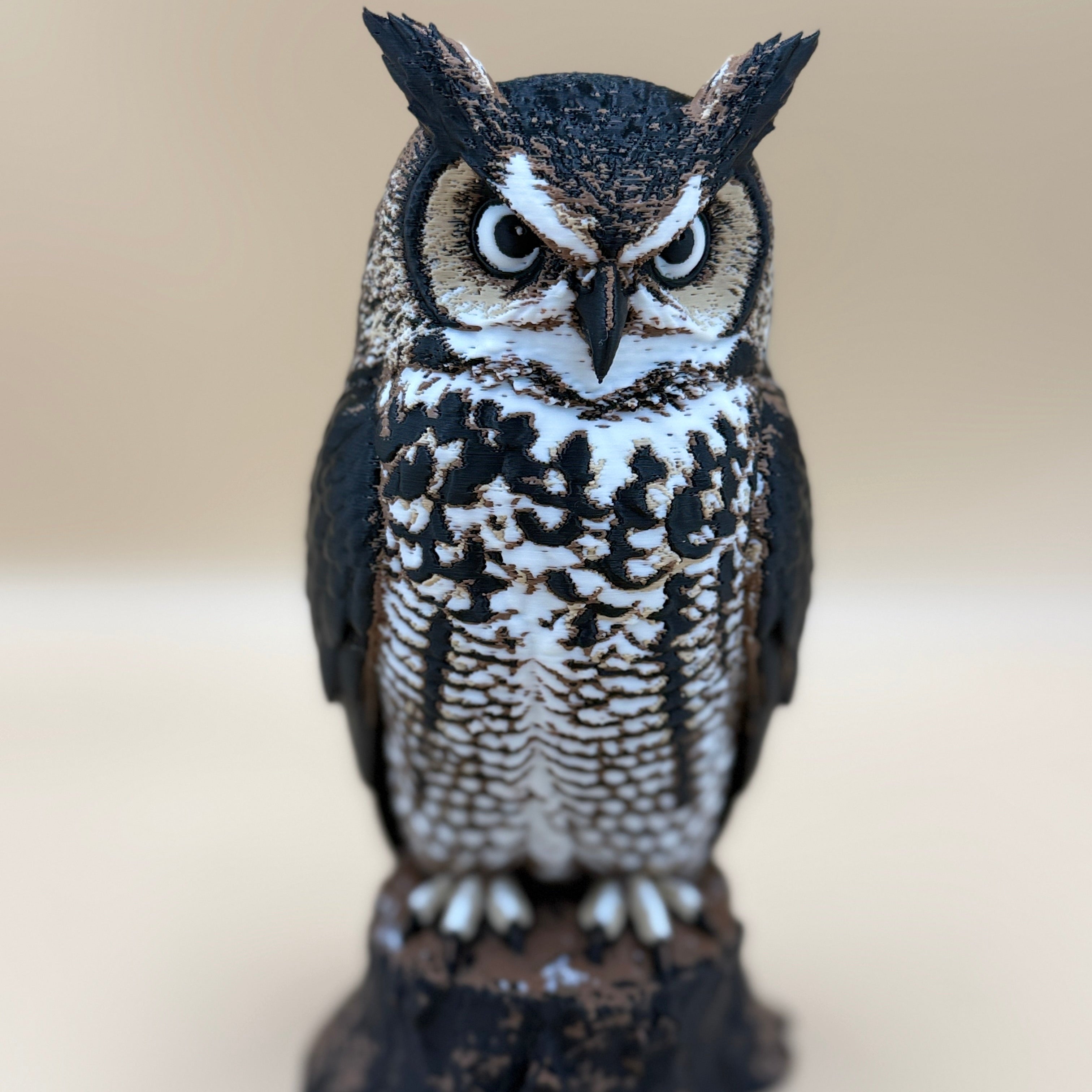 Watchful Owl 3MF + Commercial License – Bigshot Tinkers LLC