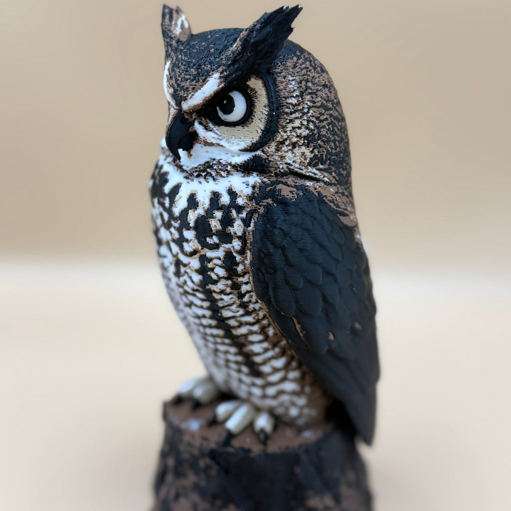 Watchful Owl - PETG version - Indoor/Outdoor