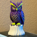 Neon Owl on a Stump 3MF + Commercial License