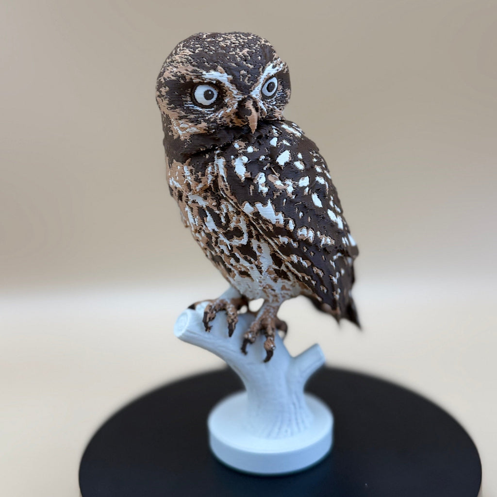 The Little Watcher Owl 3MF + Commercial License