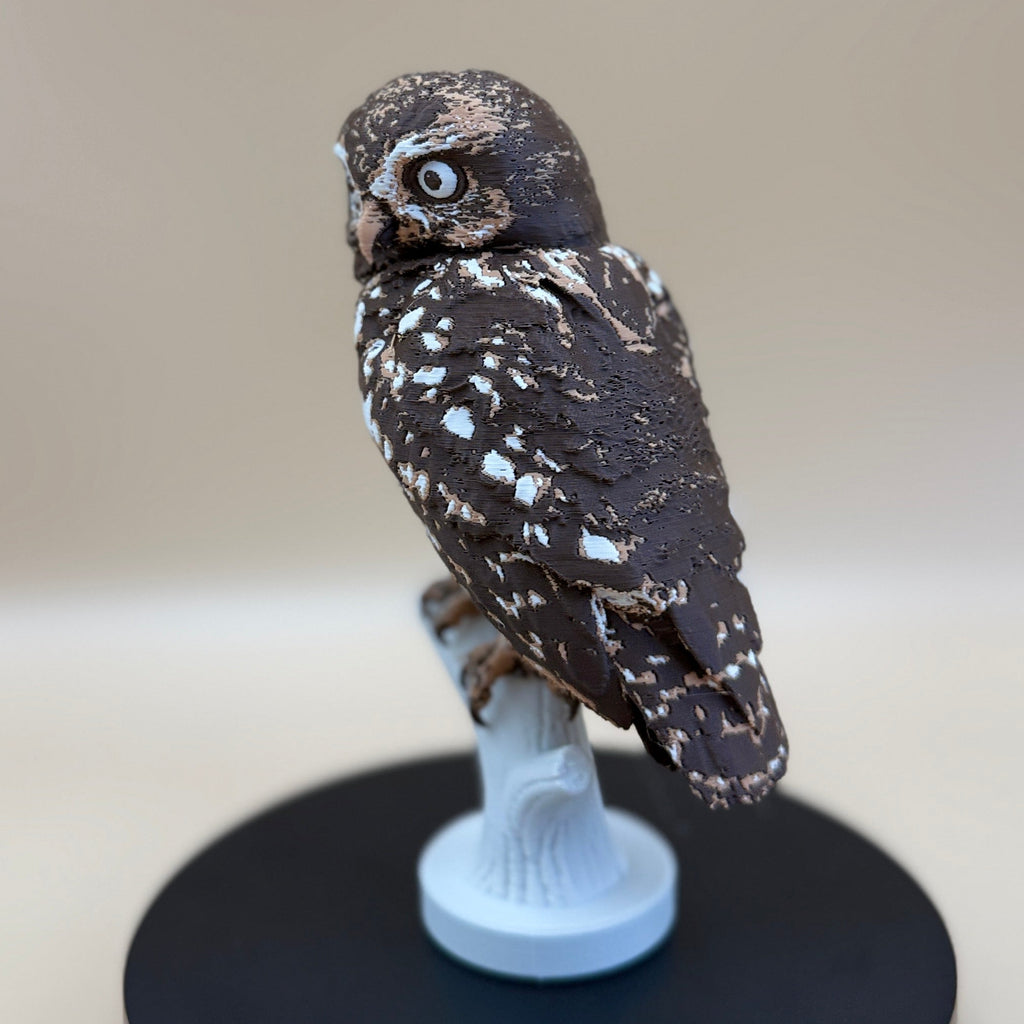 The Little Watcher Owl 3MF + Commercial License