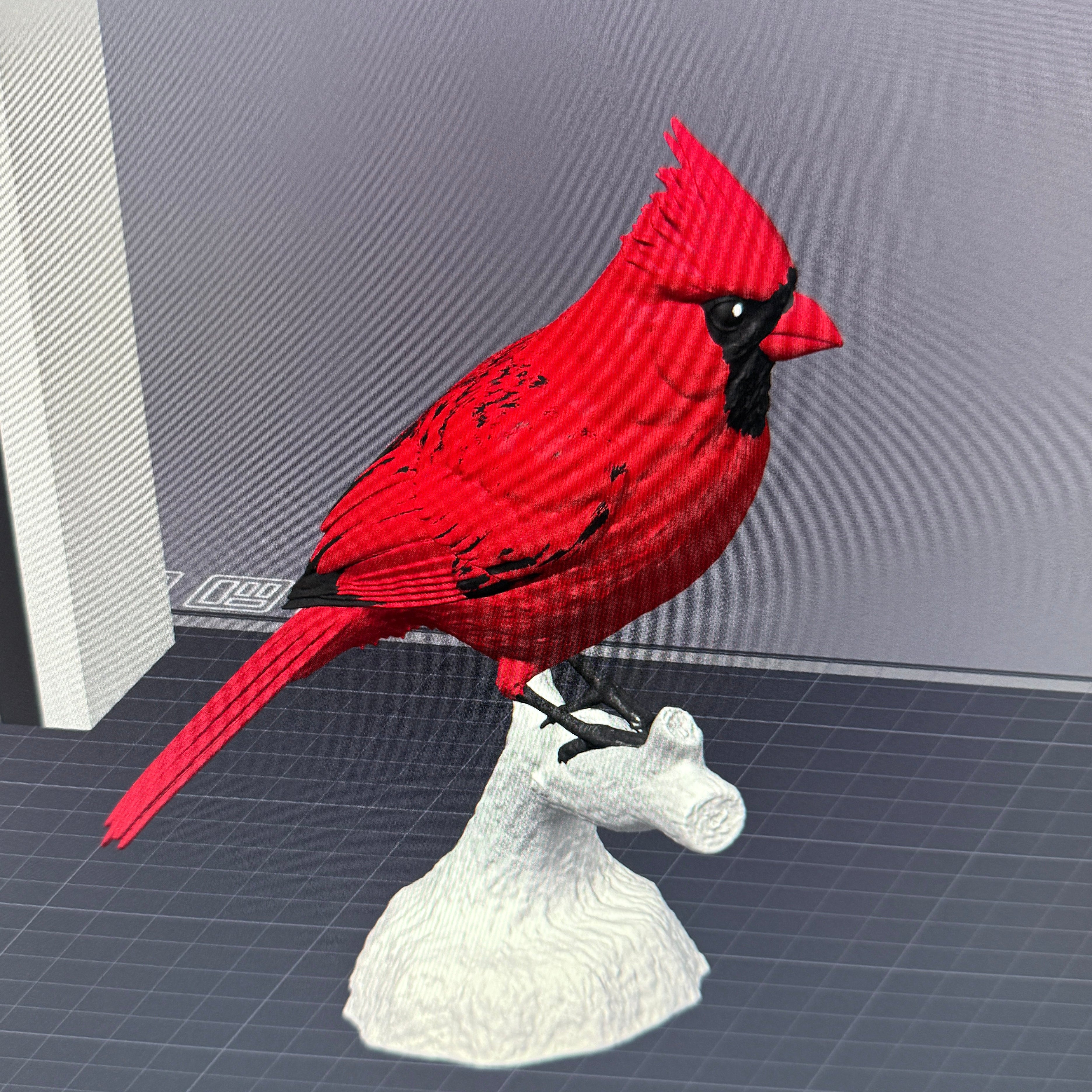 Crimson Crest Cardinal - Commercial License