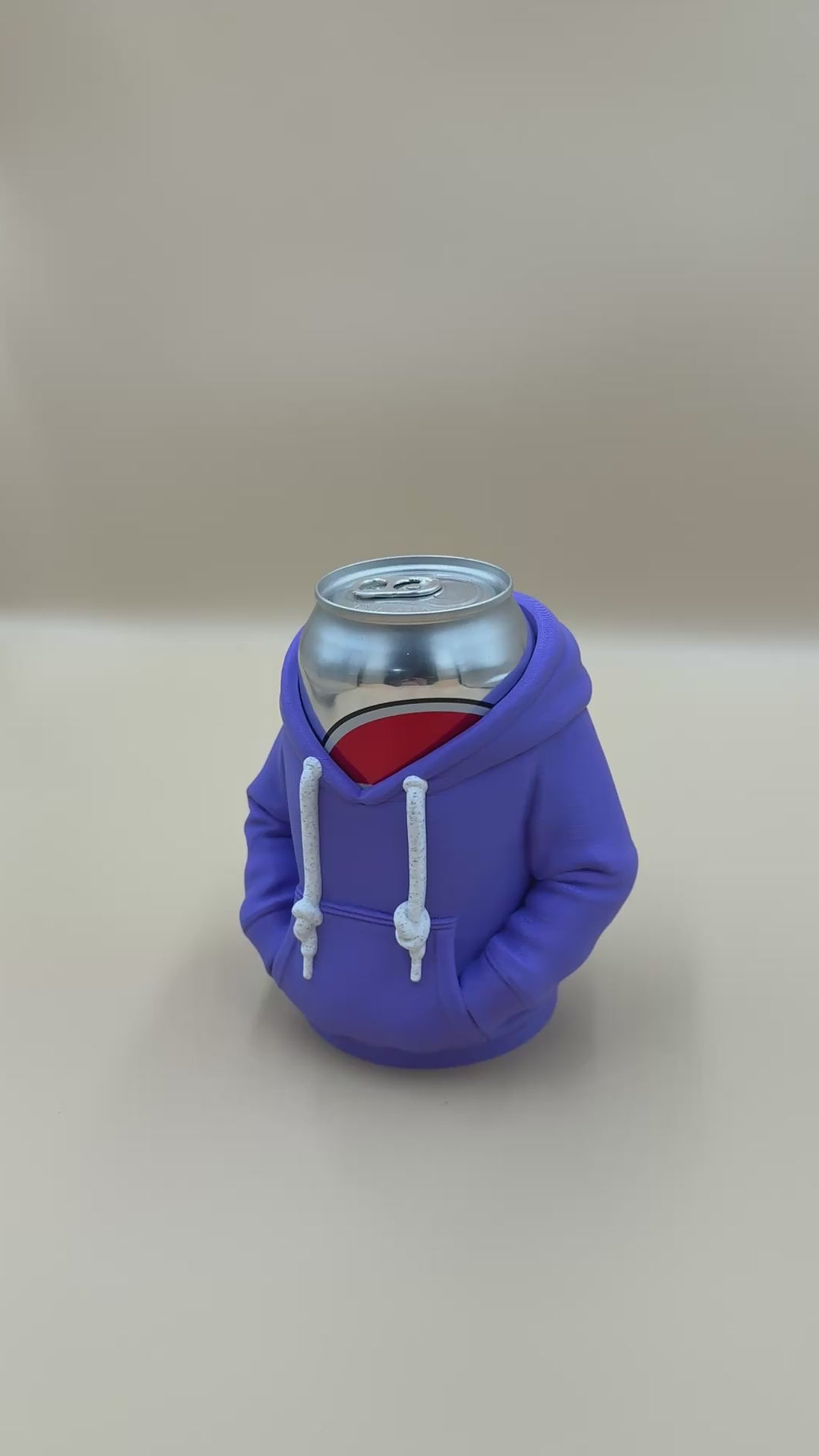 Drink Holder - Purple Hoody