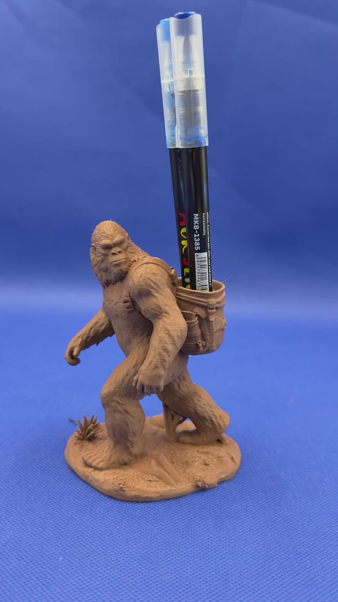 Bigfoot Backpack Pen Holder - Commercial License