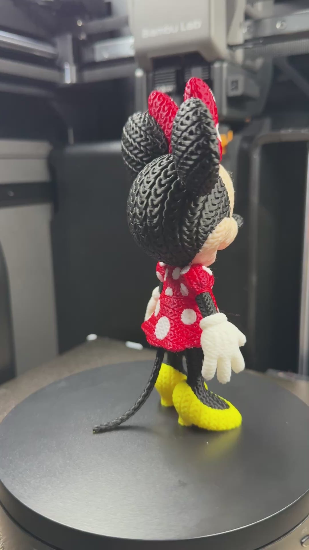 Minnie Mouse - knitted