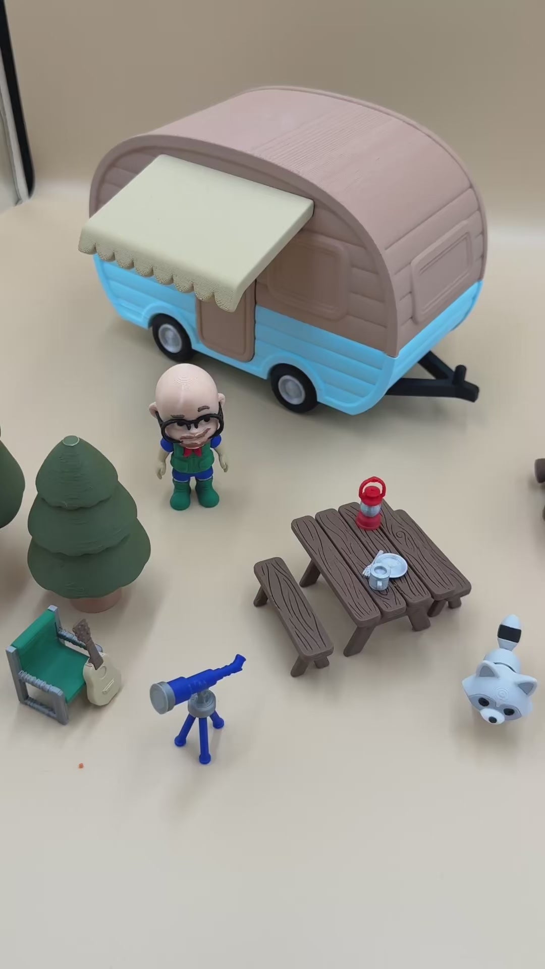 Camp Trailer Play Set