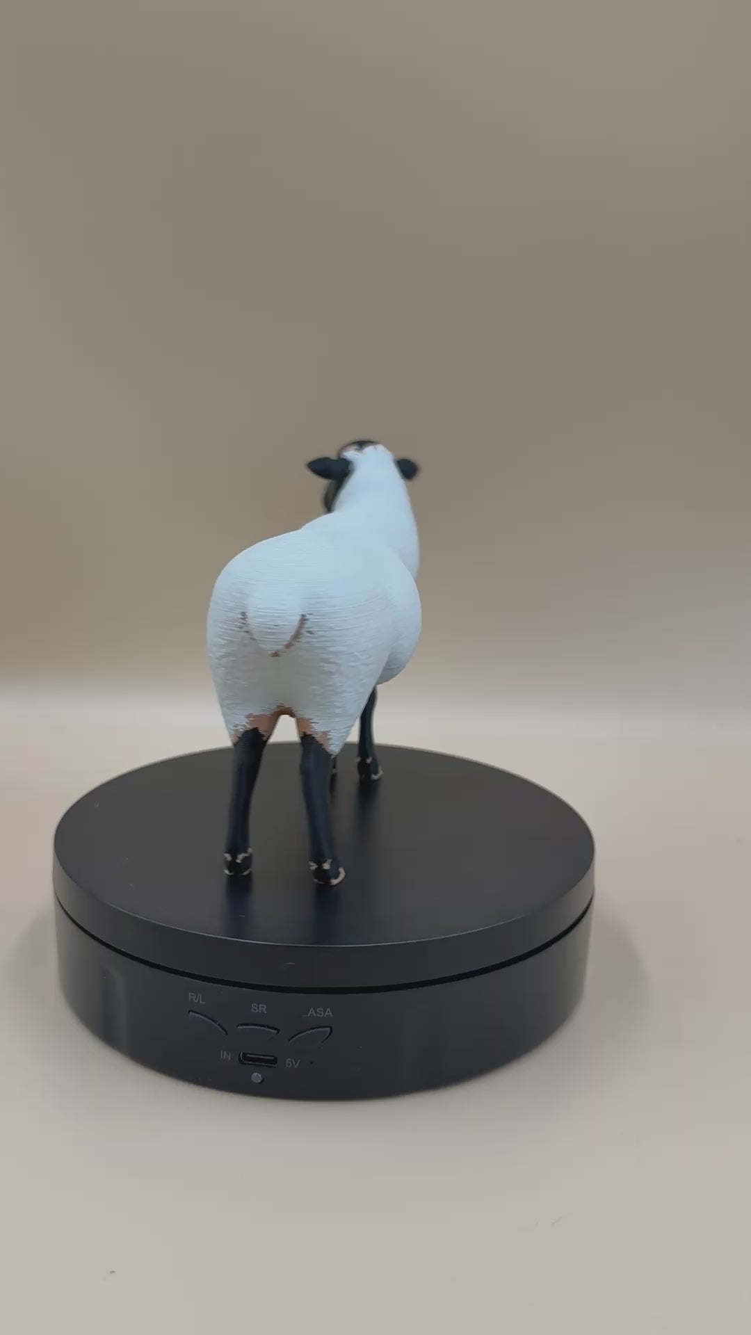Suffolk Black Faced Sheep 3MF + Commercial License